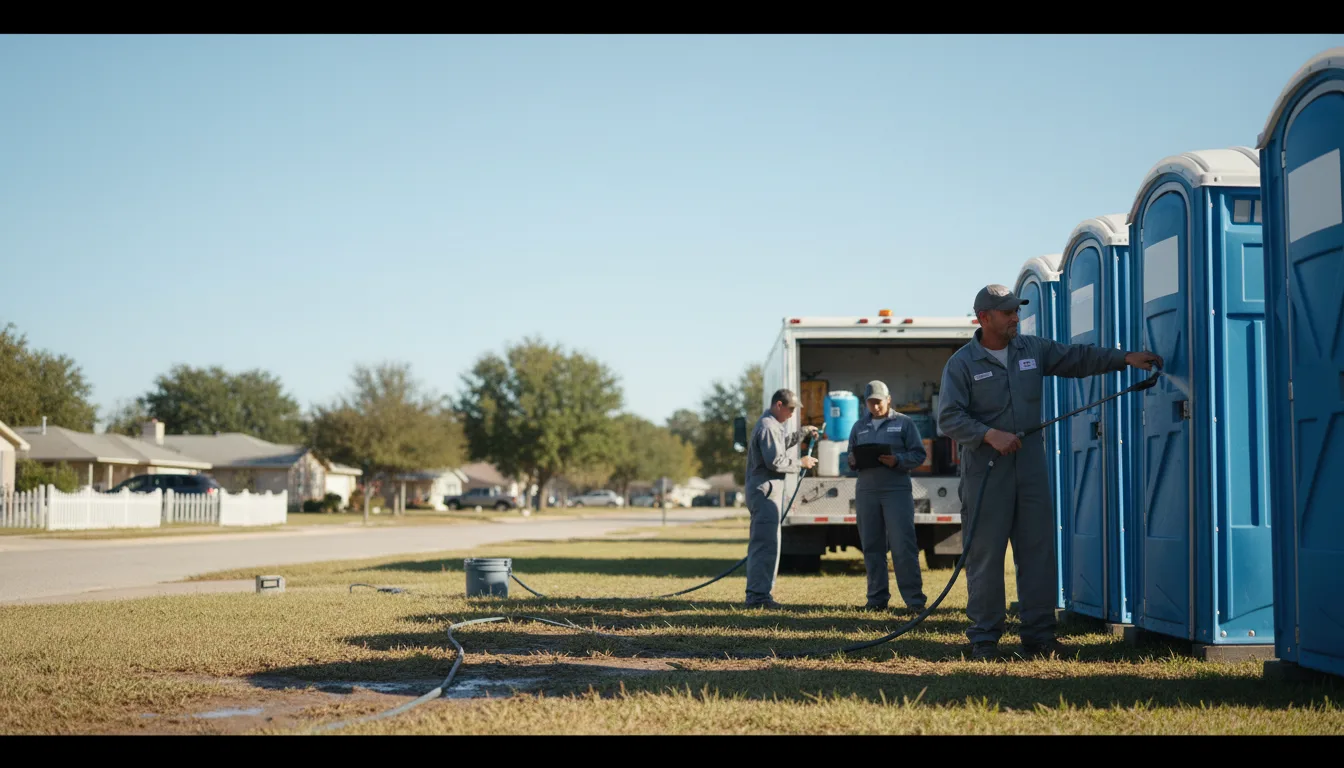 Long-Term Portable Toilet Rental in Battiest, OK near me